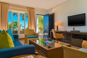 Μια τηλεόραση ή/και κέντρο ψυχαγωγίας στο Hotel Paracas, a Luxury Collection Resort, Paracas
