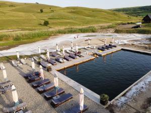 Naturlandskabet i nærheden af feriehuset