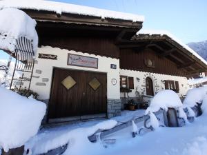 Ferienhaus Ötztal-Lodge v zime