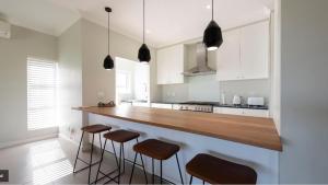 Kuchyň nebo kuchyňský kout v ubytování Val de Vie