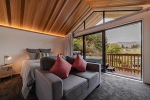 Χώρος καθιστικού στο Little Nest - Hot tub under the galaxy +32 φωτογραφίες