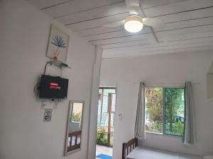 Μια τηλεόραση ή/και κέντρο ψυχαγωγίας στο Pousada Nova Primavera