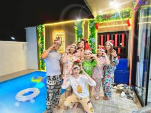 Hosté ubytování NKR Poolvilla