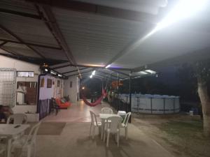 Patio nebo venkovní prostory v ubytování Alojamiento Sol y Luna
