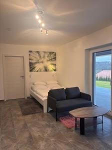 Posezení v ubytování Cozy hilltop stay in Weikersheim