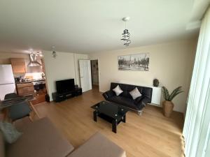 Posezení v ubytování Central Hub Flat
