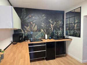 O bucătărie sau chicinetă la Eastside Apartments-Apartament Rodzinny przy Deptaku Zdrojowa 12