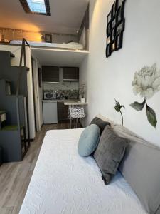 Kuchyň nebo kuchyňský kout v ubytování New Garden