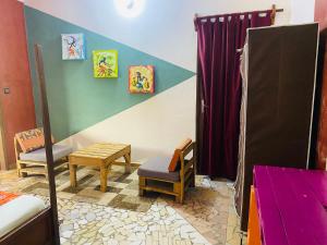 Postel nebo postele na pokoji v ubytování Akwa Guesthouse Cotonou