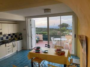 Kuchyň nebo kuchyňský kout v ubytování La Curiazza 13