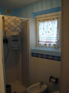 Koupelna v ubytování La Curiazza 13