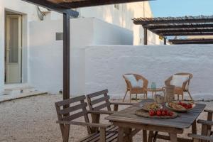 Balkón nebo terasa v ubytování Masseria Pugliese Farm