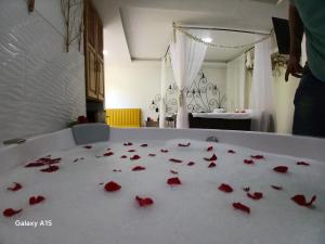 Letto o letti in una camera di Hotel Bahia Del Faro