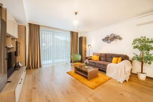 Χώρος καθιστικού στο Central, Bloc nou cu parcare Gratuita Emma accommodation in Monarh Tower