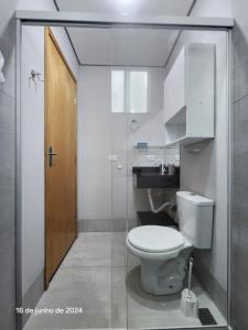 Koupelna v ubytování Residencial Yama + 37 fotografií