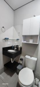 Koupelna v ubytování Residencial Yama