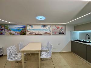 Η κουζίνα ή μικρή κουζίνα στο Bel Mare Apartment 1