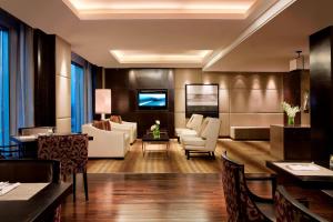 Posezení v ubytování JW Marriott Hotel Chandigarh