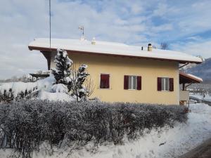 Casa al Mas v zimě