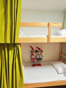 Postel nebo postele na pokoji v ubytování Eleven Hostel
