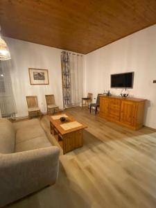 TV a/nebo společenská místnost v ubytování City Apartment