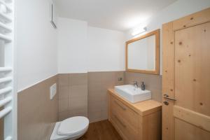 Koupelna v ubytování Casa Chatrian