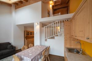 A seating area at Casa Chatrian