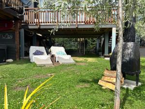 Κήπος έξω από το Flax Pod 41