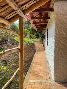 Zahrada ubytování Hostal Pachamama