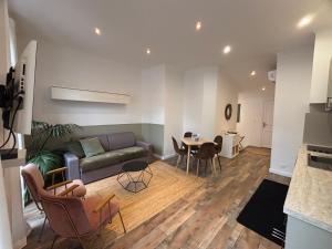 Posezení v ubytování Appartement 2 pièces hyper centre NICE PROCHE PLAGE