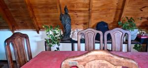 Posezení v ubytování Cabaña San Miguel del Monte + 34 fotografií