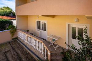 Balkón alebo terasa v ubytovaní Apartments Nadica