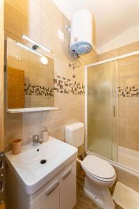 Kúpeľňa v ubytovaní Apartments Nadica