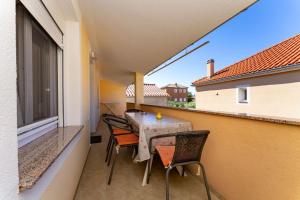 Balkón alebo terasa v ubytovaní Apartments Nadica