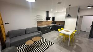 Χώρος καθιστικού στο Apartmány pod Chočom