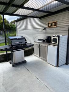 Attrezzature per barbecue disponibili per gli ospiti della casa vacanze