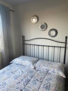 Postel nebo postele na pokoji v ubytování Apartamento familiar próximo ao centro
