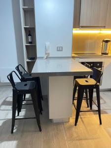 Dapur atau dapur kecil di Departamento Concon +1 gambar