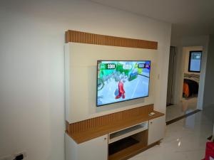 TV a/nebo společenská místnost v ubytování Hotel Zetta Village