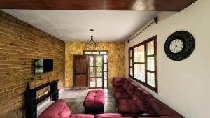 Posezení v ubytování Guamacayan House