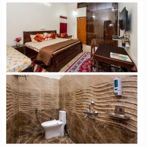 Baðherbergi á Jaiswal Homestay