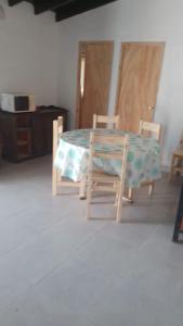 Posezení v ubytování Casa a media cuadra del mar