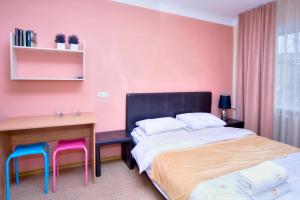 Posteľ alebo postele v izbe v ubytovaní Hostel Podolski Plus