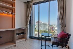 Χώρος καθιστικού στο Edge Central Pattaya Sea view High Floor 23,26