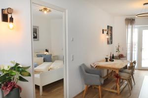 Posezení v ubytování Ferienhaus Viktoria