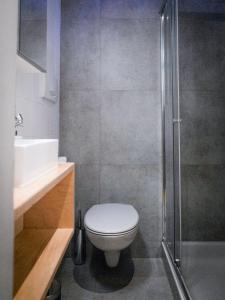 Kúpeľňa v ubytovaní Bergblick Apartment in Zentrumsnähe mit Garage