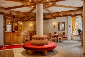 Posezení v ubytování Hotel Garni Elisir