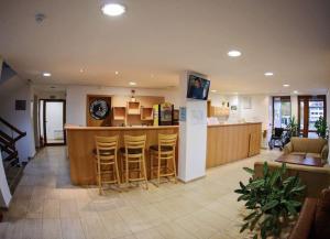 TV a/nebo společenská místnost v ubytování Mountain view Lux Apartment
