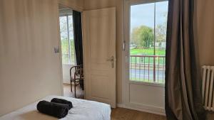 Postel nebo postele na pokoji v ubytování Cosy Corner Thionville Appart