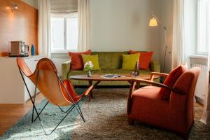 Ruang duduk di Boutique & Design Hotel AUERSPERG
